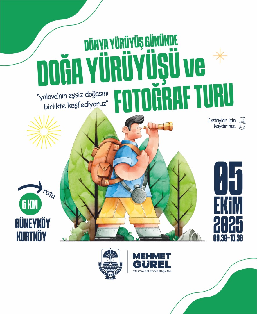 Dünya Yürüyüş Gününe Özel Doğa Yürüyüşü