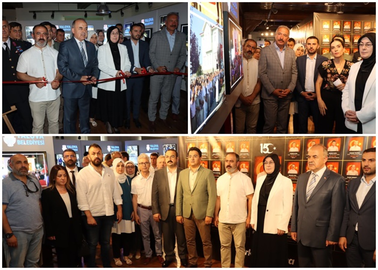 15 TEMMUZ GÜN OLUR ASRA BEDEL FOTOĞRAF SERGİSİ AÇILDI