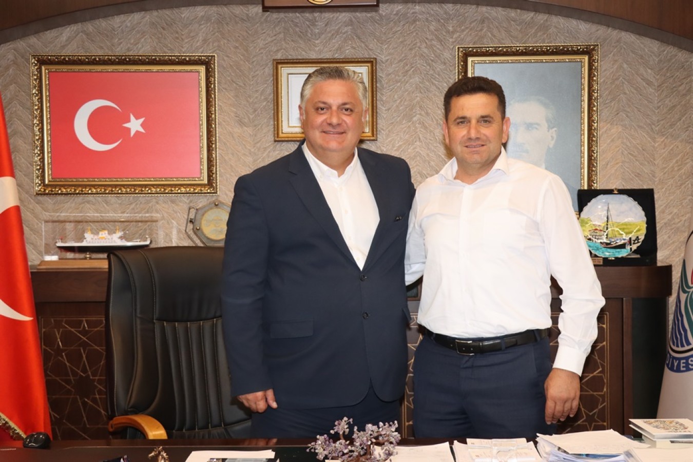 BAŞKAN ARSLAN, BAŞKAN GÜREL’İ ZİYARET ETTİ