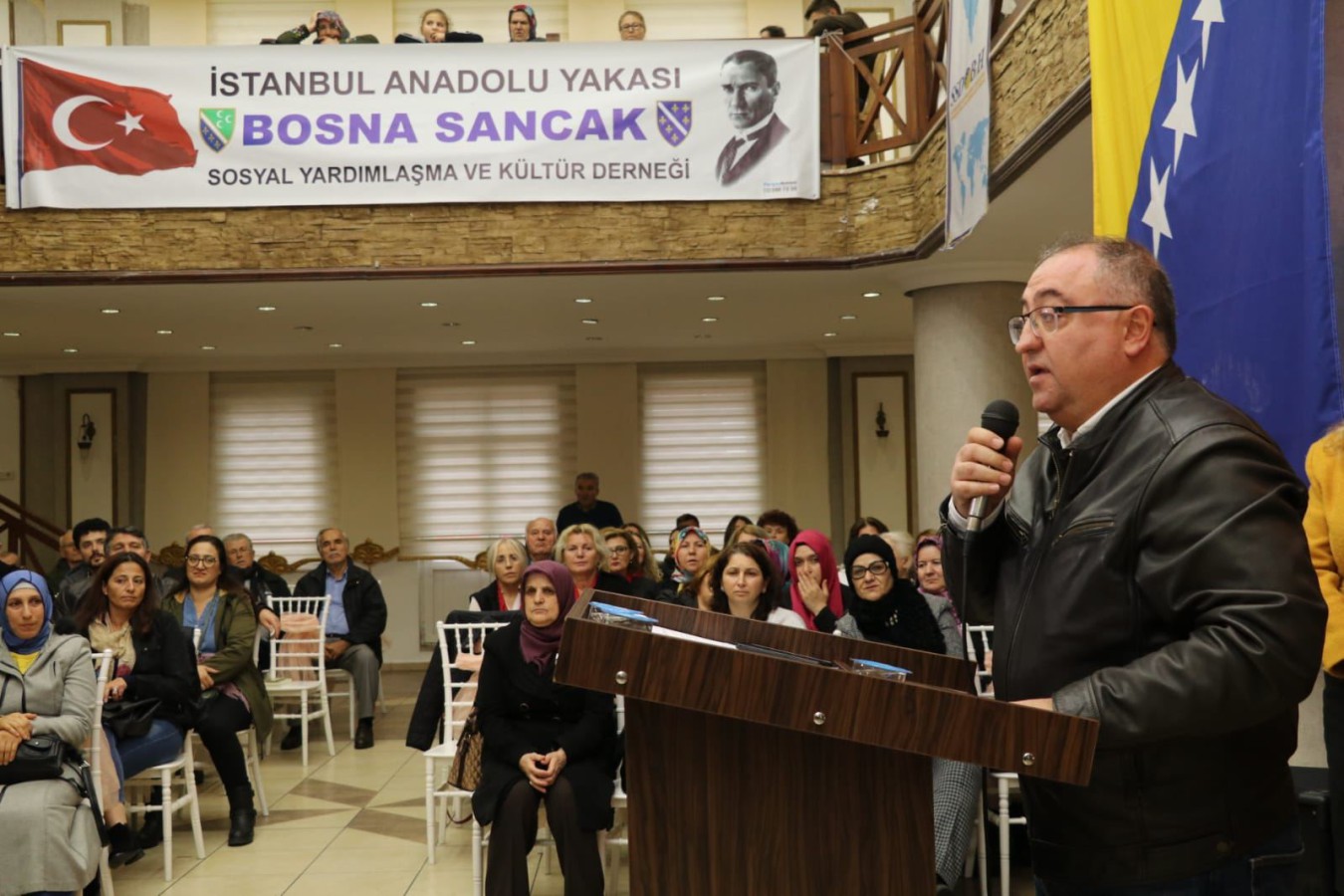 BAŞKAN SALMAN ‘BOSNA SANCAK BOŞNAK BULUŞMASI’NA KATILDI