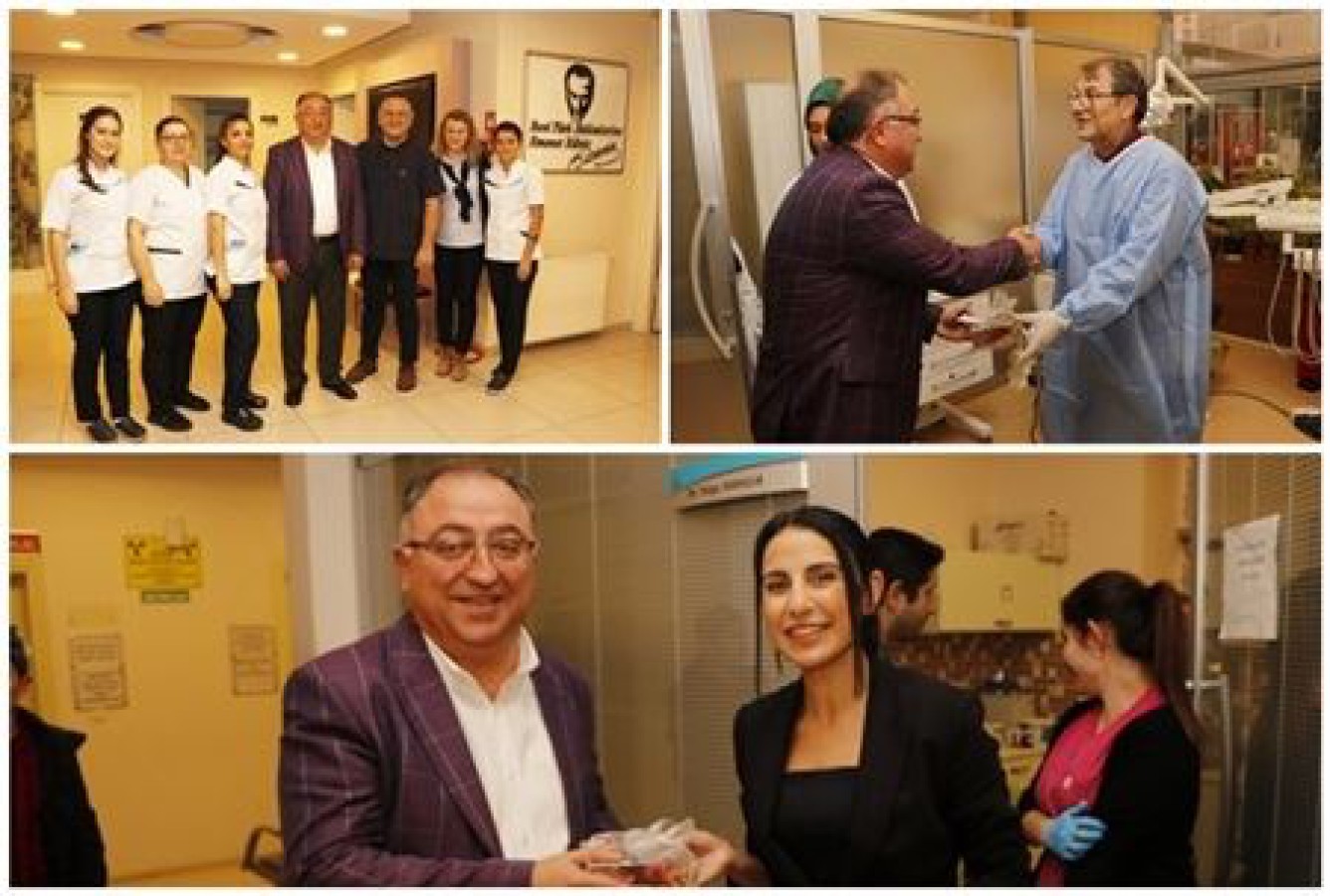 BAŞKAN SALMAN DİŞ HEKİMLERİNİ UNUTMADI