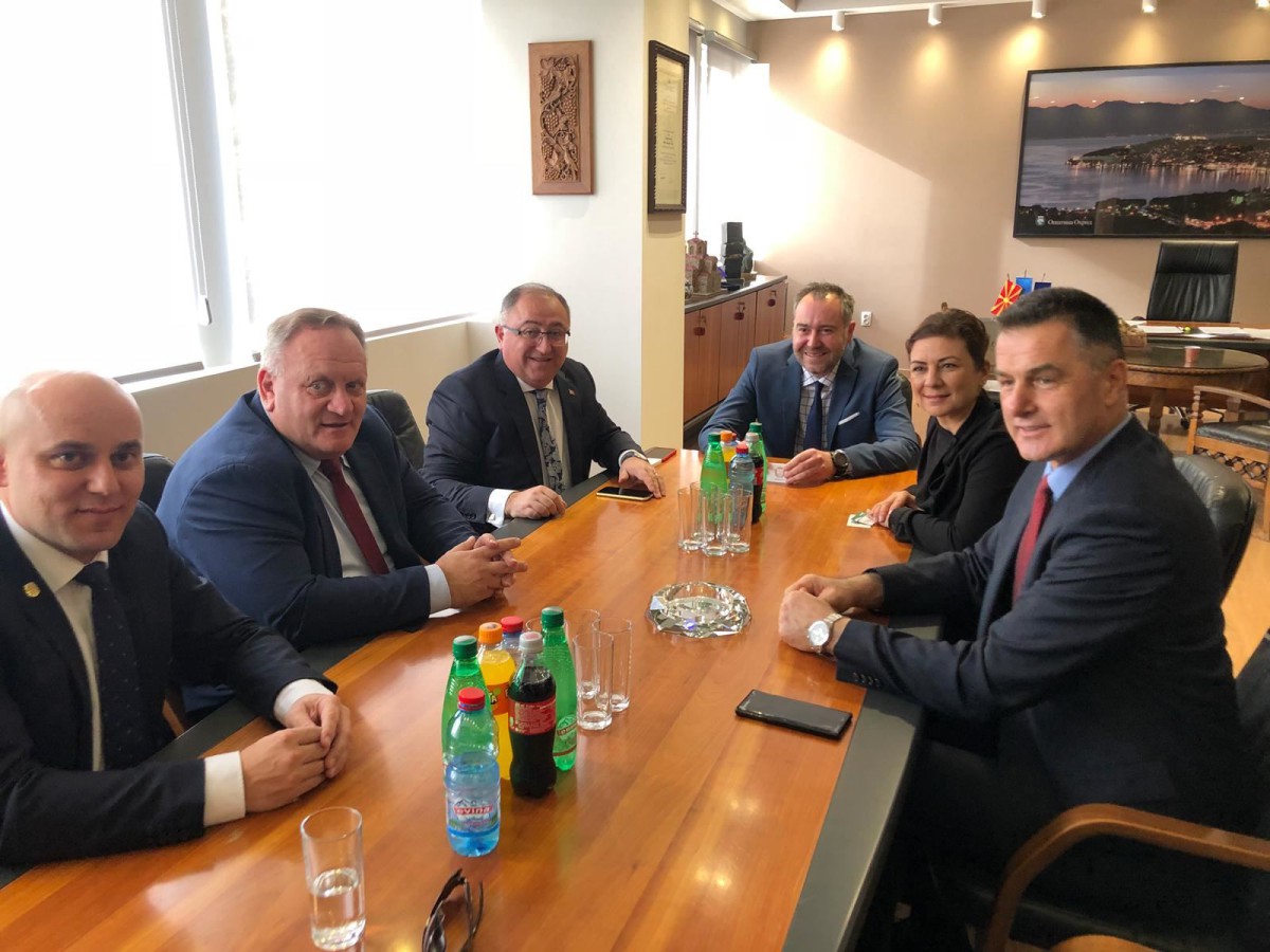 BAŞKAN SALMAN RESMİ ZİYARETLERİNİ SÜRDÜRÜYOR