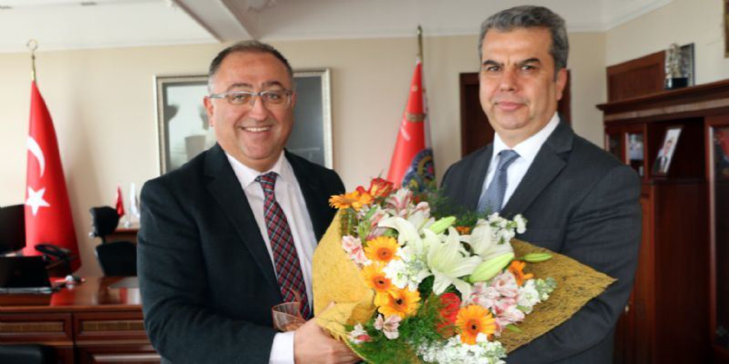 Başkan Salman’dan, İl Emniyet Müdürü Süvari’ye Ziyaret