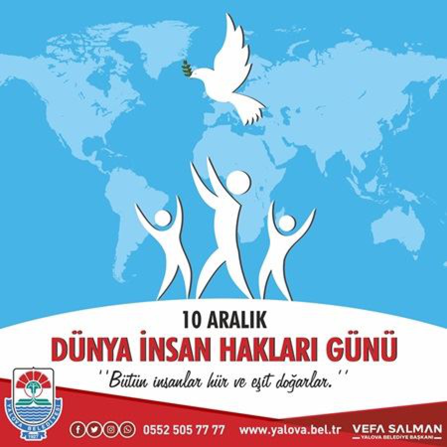 BAŞKAN SALMAN’DAN İNSAN HAKLARI GÜNÜ MESAJI