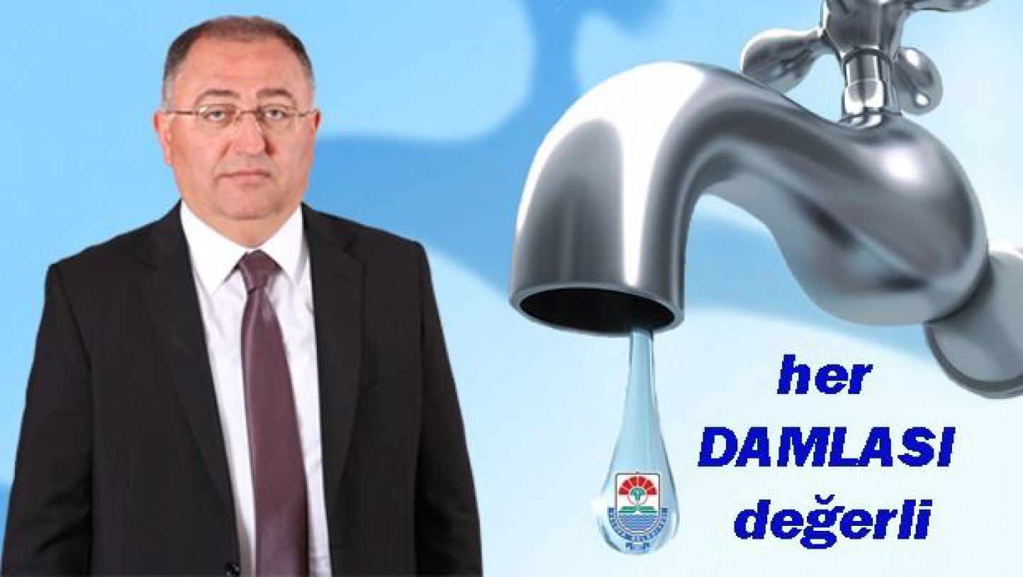 BAŞKAN SALMAN’DAN SU TASARRUFU UYARISI