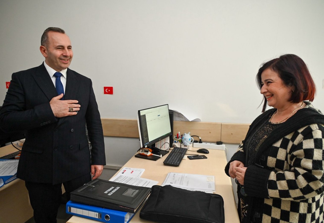 BAŞKAN TUTUK, KAMU MÜDÜRLERİ VE PERSONELLERİNİ ZİYARET ETTİ