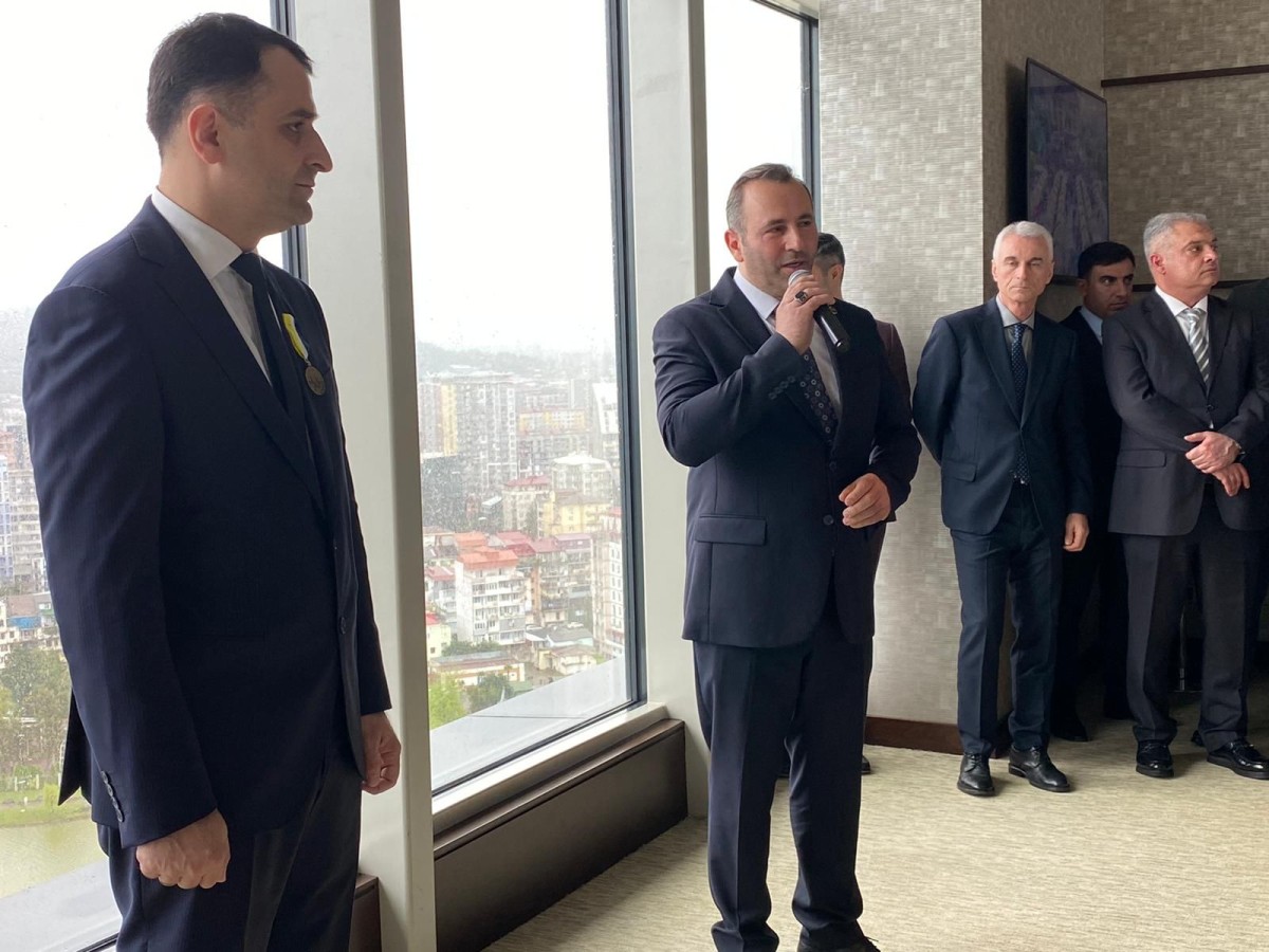 BAŞKAN TUTUK KARDEŞ ŞEHİR BATUM’U ZİYARET ETTİ