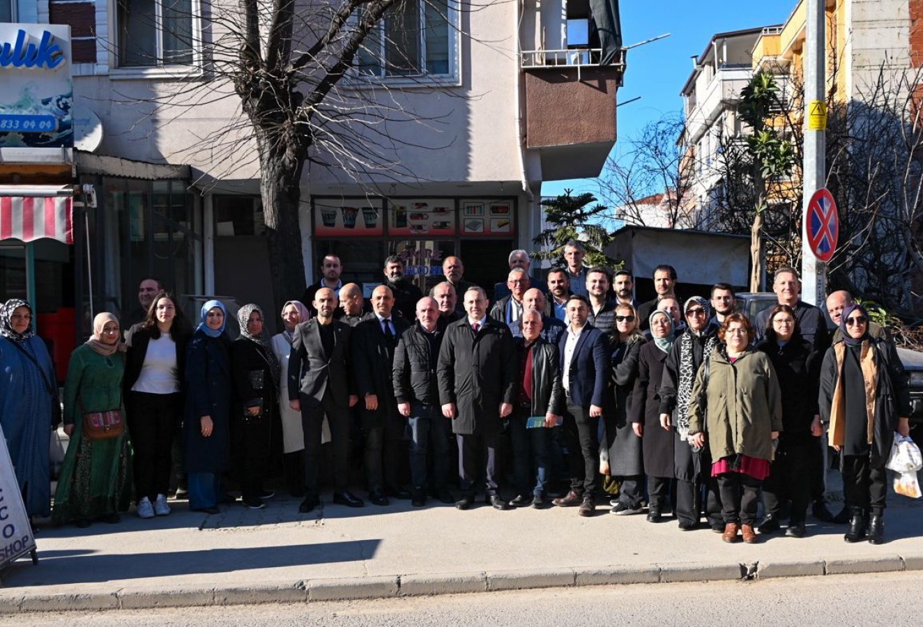 BAŞKAN TUTUK ZİYARETLERİNİ MAHALLE MAHALLE SÜRDÜRÜYOR