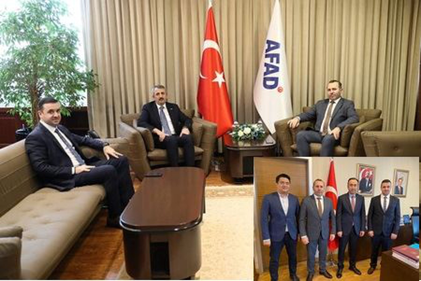 BAŞKAN VEKİLİ TUTUK ANKARA’DA GÖRÜŞMELERDE BULUNDU