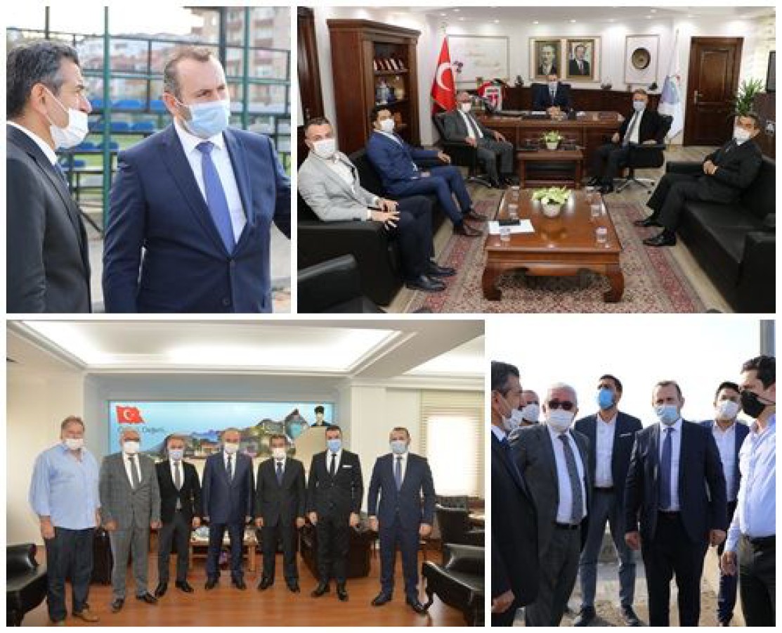 BAŞKAN VEKİLİ TUTUK ANKARA’DAN GELEN KONUKLARINI AĞIRLADI