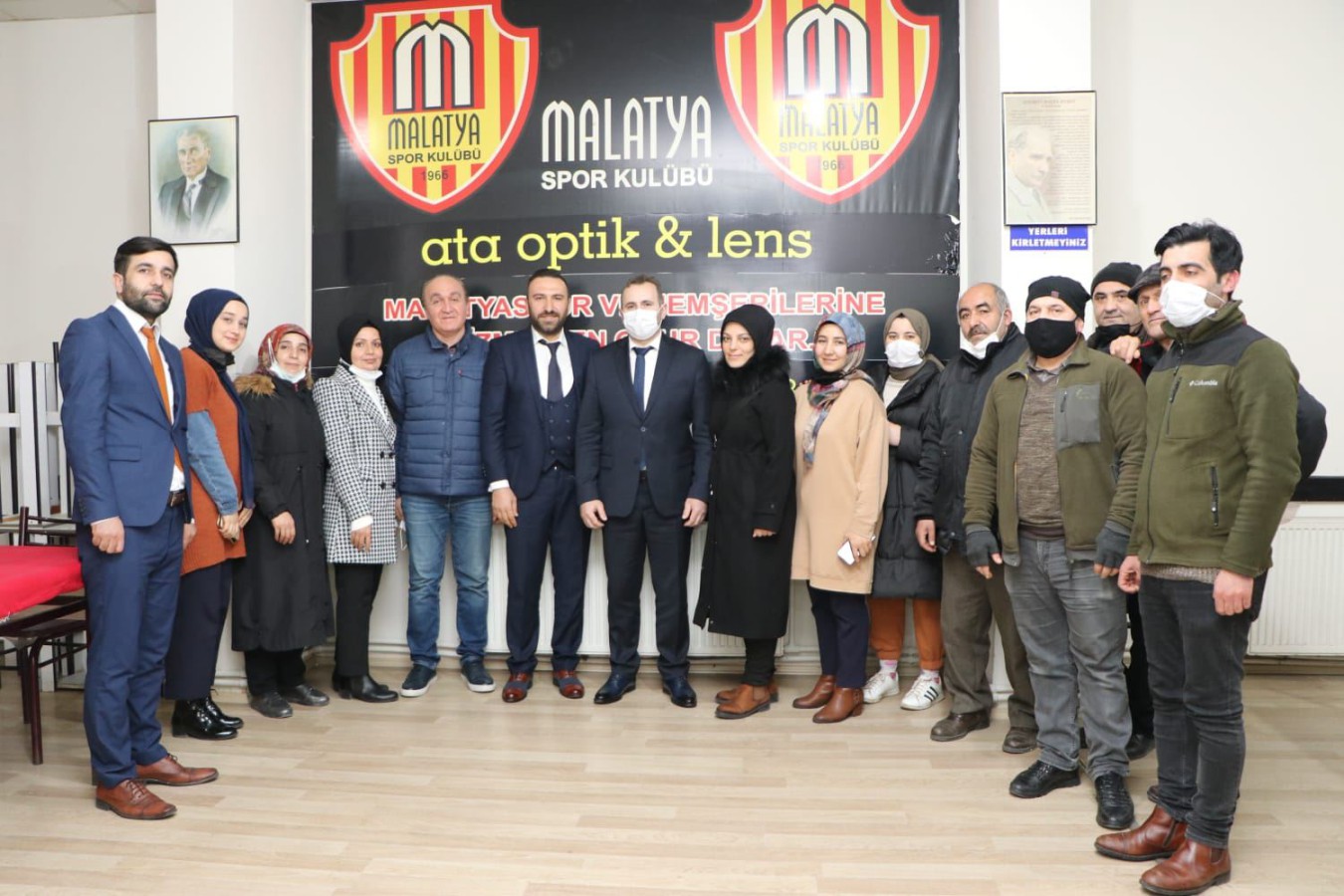 BAŞKAN VEKİLİ TUTUK MALATYALILAR DERNEĞİNİ ZİYARET ETTİ