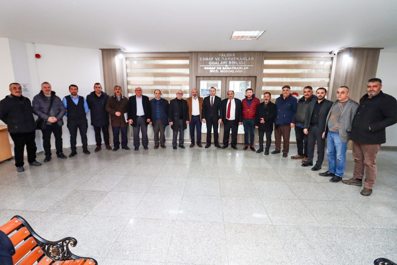 BAŞKAN VEKİLİ TUTUK ODA BAŞKANLARIYLA BİR ARAYA GELDİ