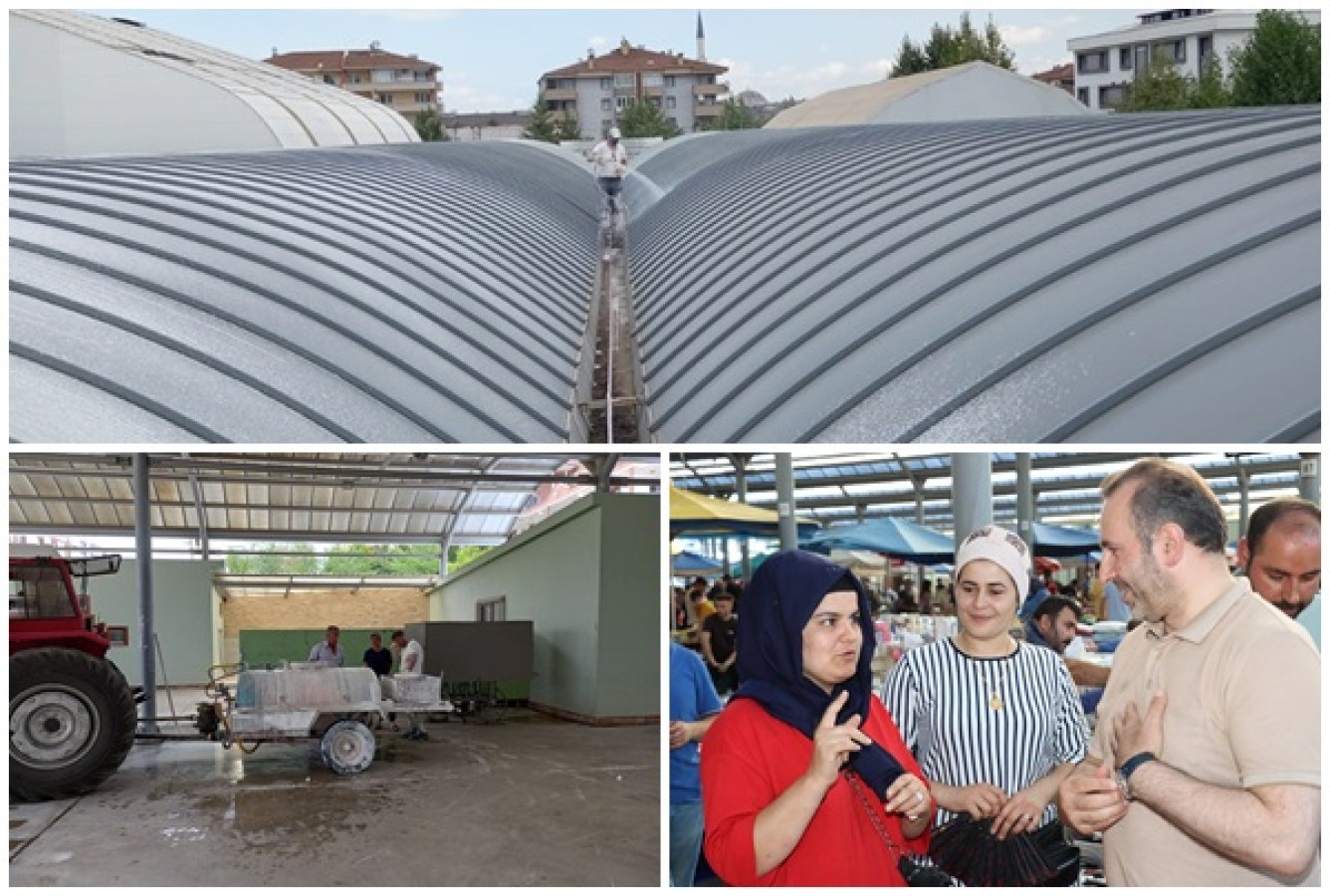 BAŞKAN VEKİLİ TUTUK PAZARCI ESNAFININ TALEBİNİ KISA SÜREDE ÇÖZDÜ