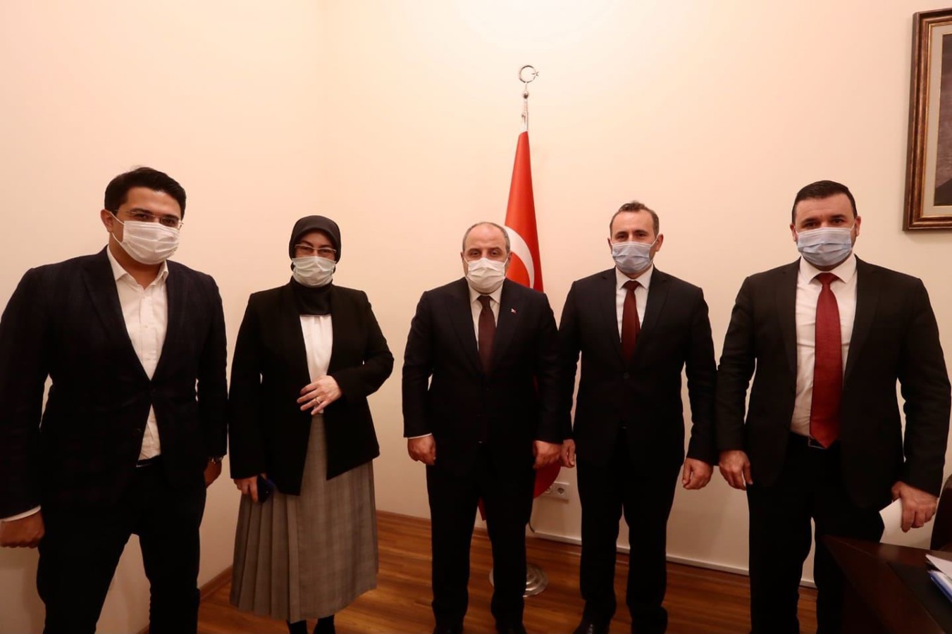 BAŞKAN VEKİLİ TUTUK SANAYİ VE TEKNOLOJİ BAKANI MUSTAFA VARANK’I ZİYARET ETTİ