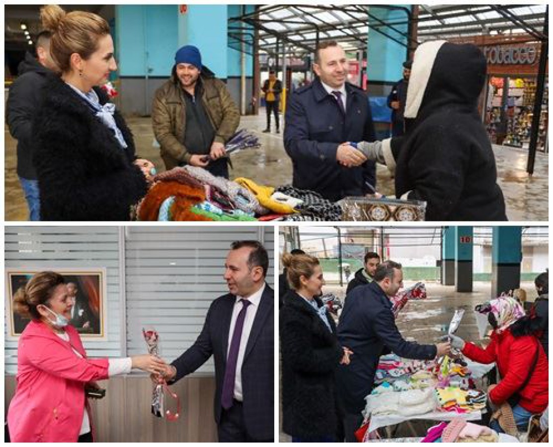 BAŞKAN VEKİLİ TUTUK VE EŞİ KADINLARIN GÜNÜNÜ KUTLADI