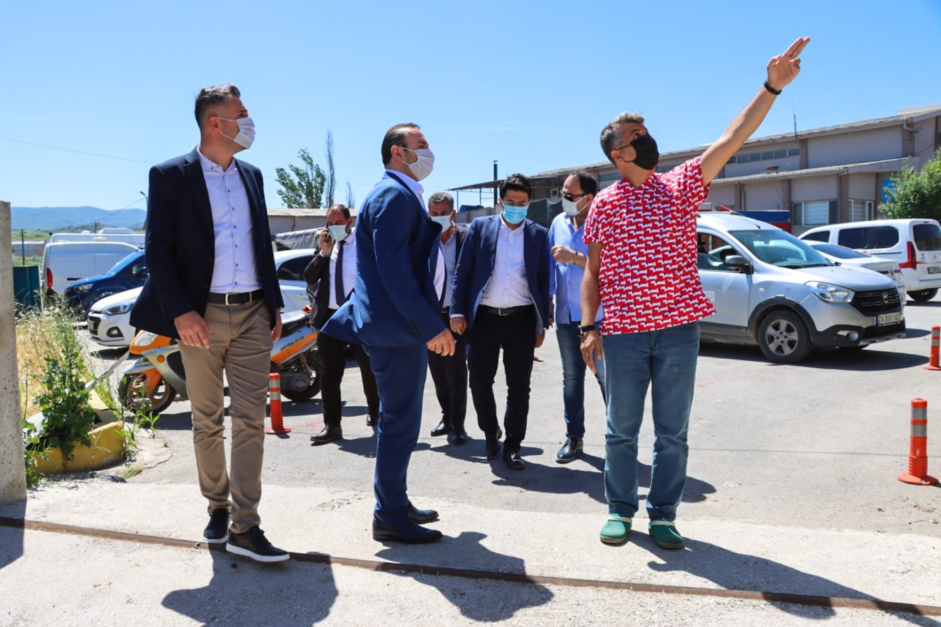 BAŞKAN VEKİLİ TUTUK VETERİNER İŞLERİ MÜDÜRLÜĞÜNÜ ZİYARET ETTİ