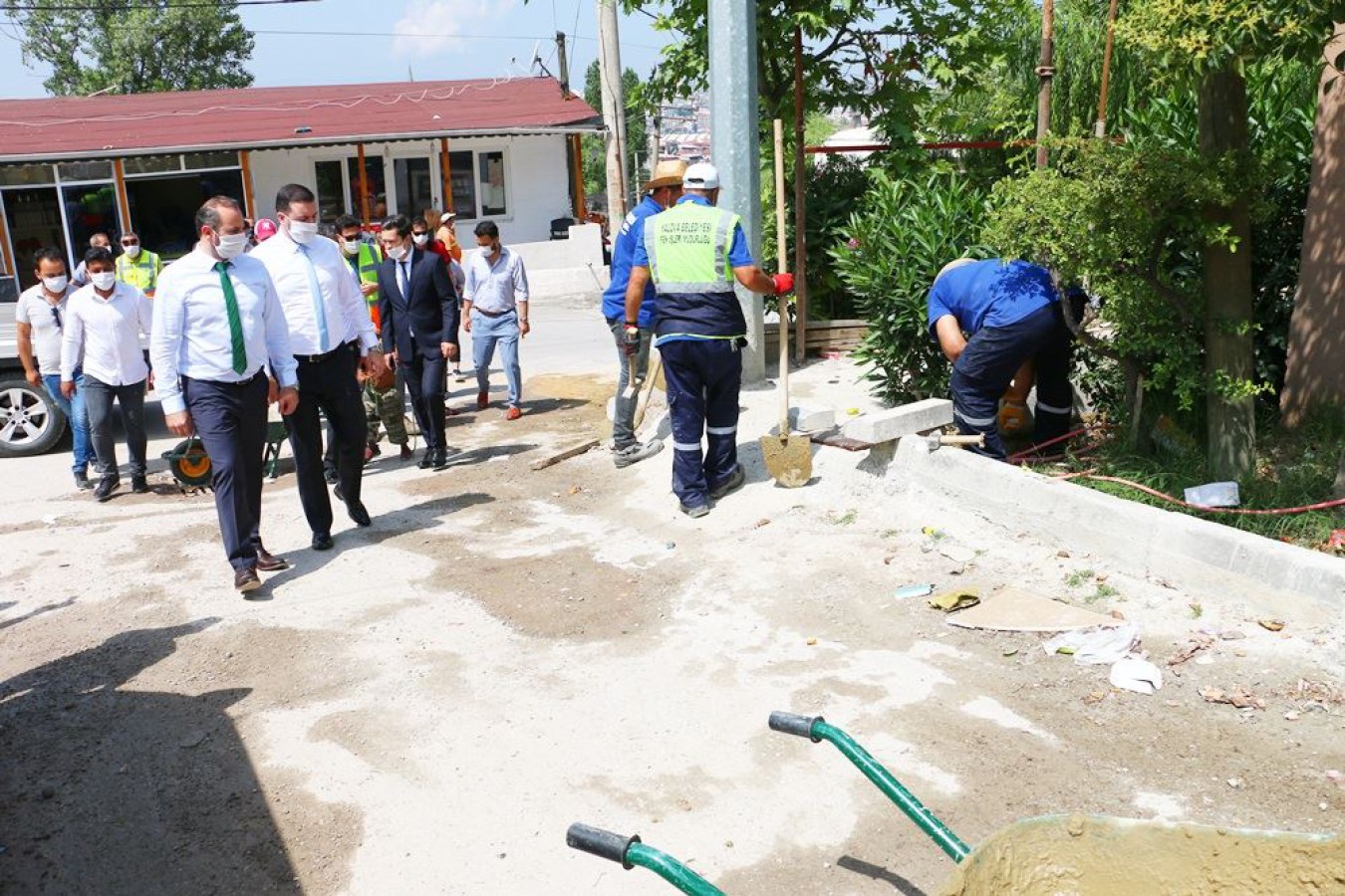 BAŞKAN VEKİLİMİZ MUSTAFA TUTUK ÇALIŞMALARI YERİNDE İNCELEDİ