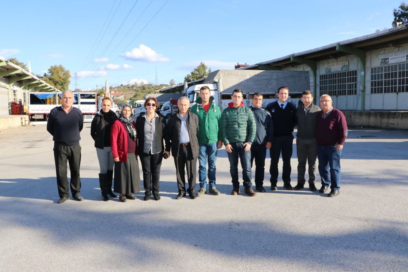 BAŞKAN YARDIMCISI GÜNER HAL’DE İNCELEMELERDE BULUNDU