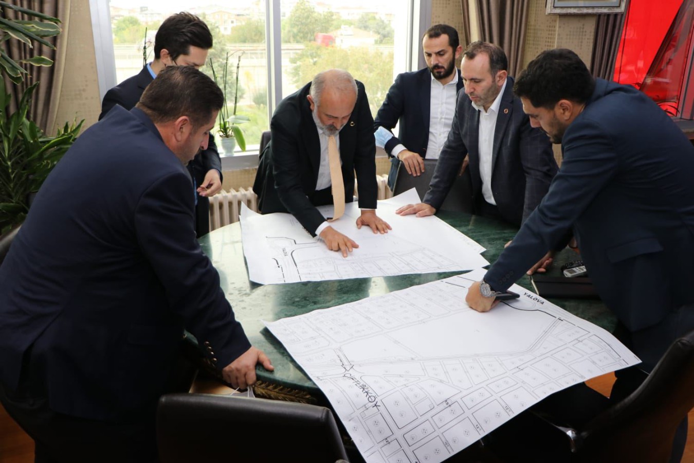 BAŞKANLAR İNCELEMELERDE BULUNDULAR