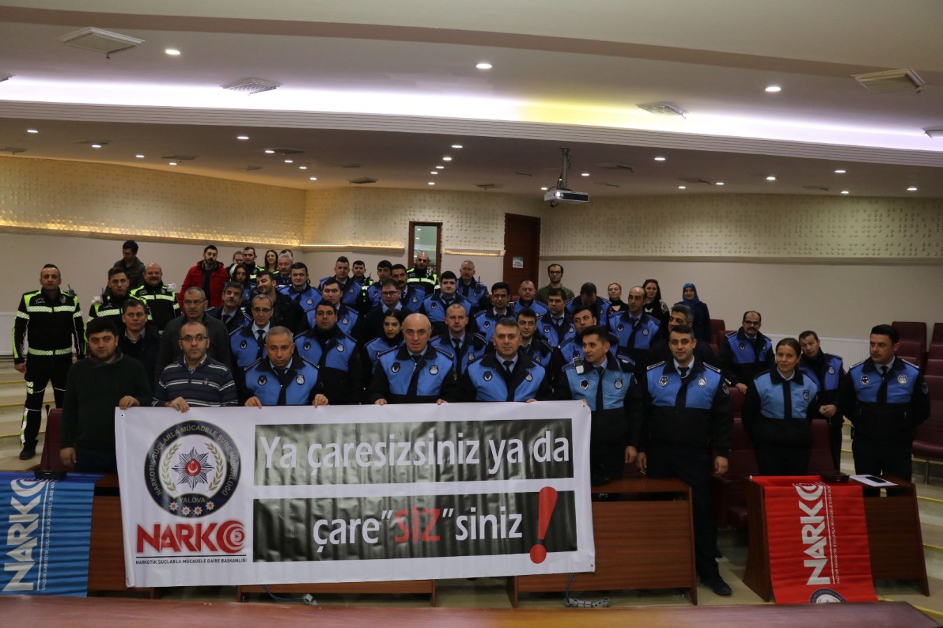 BELEDİYE PERSONELLERİNE NARKO REHBER MODÜL EĞİTİMİ VERİLDİ