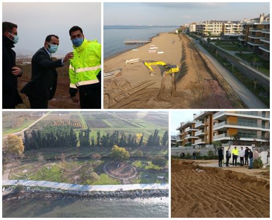 BİSİKLET VE YAYA YOLU PROJESİ STARTI VERİLDİ