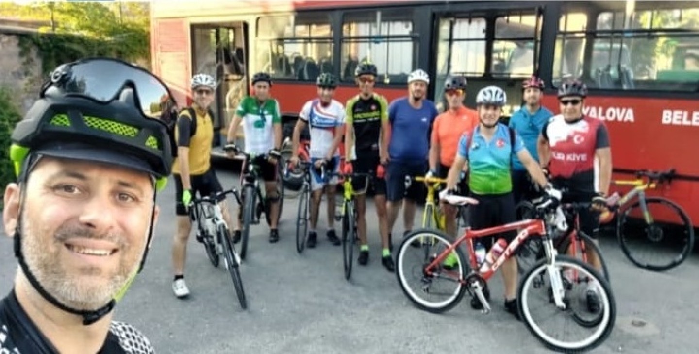 BİSİKLETÇİLERE YALOVA BELEDİYESİ’NDEN DESTEK