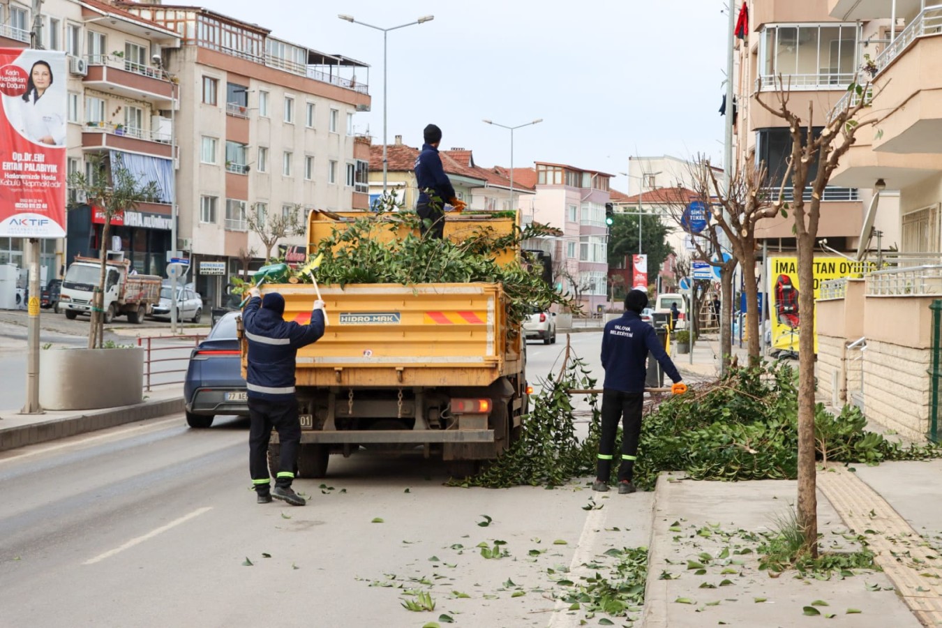 BUDAMA ÇALIŞMALARI ŞEHİT ÖMER FAYDALI CADDESİNDE DEVAM ETTİ