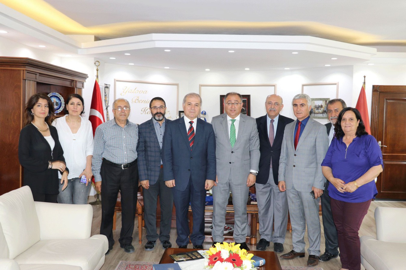 CEM VAKFINDAN BAŞKAN SALMAN’A ZİYARET