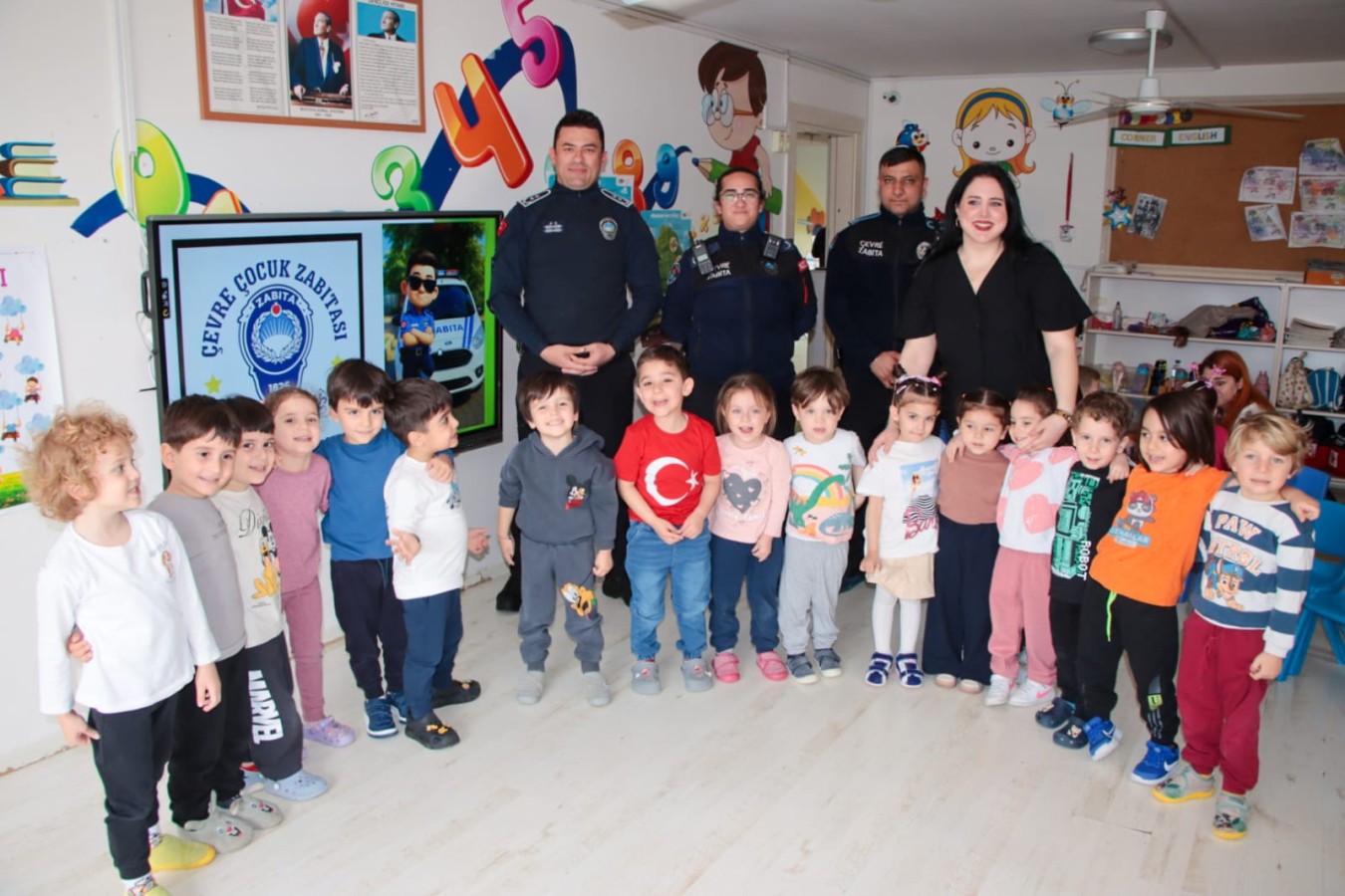 ÇEVRE ZABITA AMİRLİĞİ’NDEN ÖĞRENCİLERE ÇEVRE EĞİTİMİ