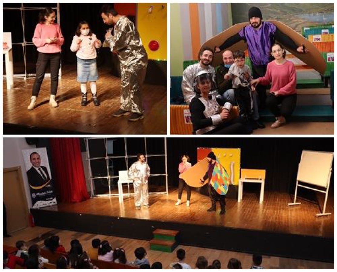 ÇOCUKLAR ‘ÇILGIN MUCİT’ OYUNUNDA HEM EĞLENDİLER HEM ÖĞRENDİLER