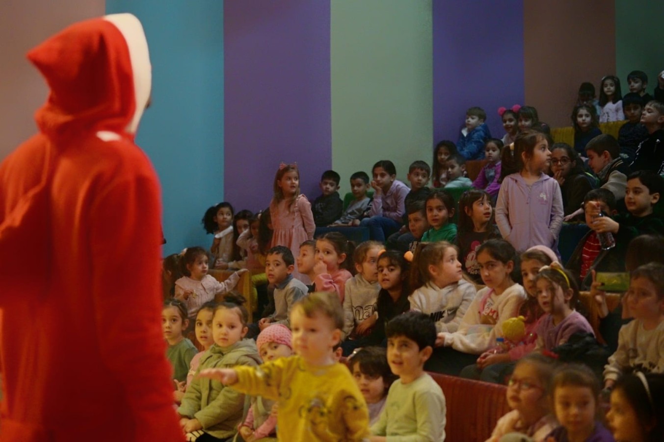 ÇOCUKLAR GÖNÜLLERİNCE EĞLENDİLER