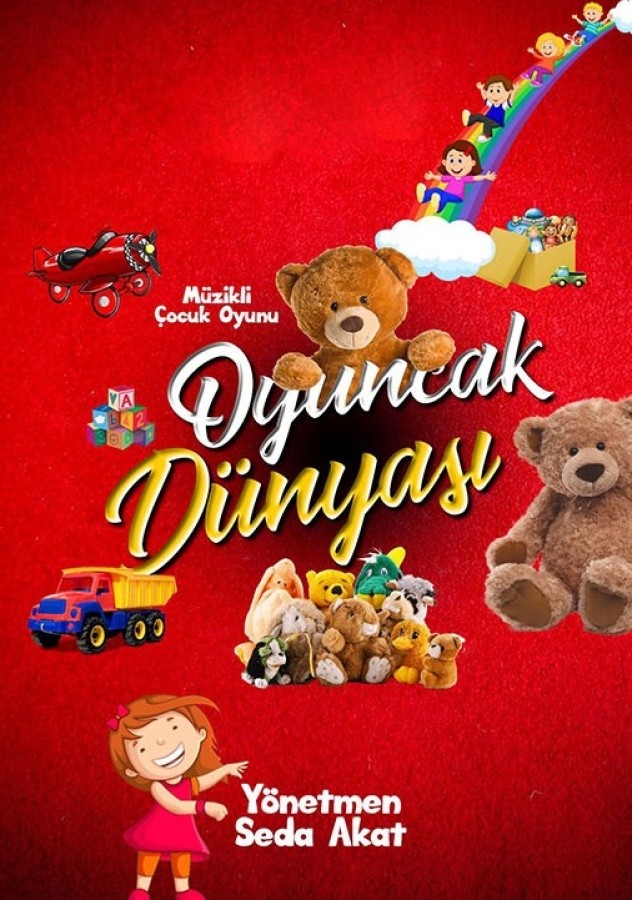 ÇOCUKLAR İÇİN ‘OYUNCAKLAR DÜNYASI’ İSİMLİ TİYATRO OYUNU SAHNELENECEK