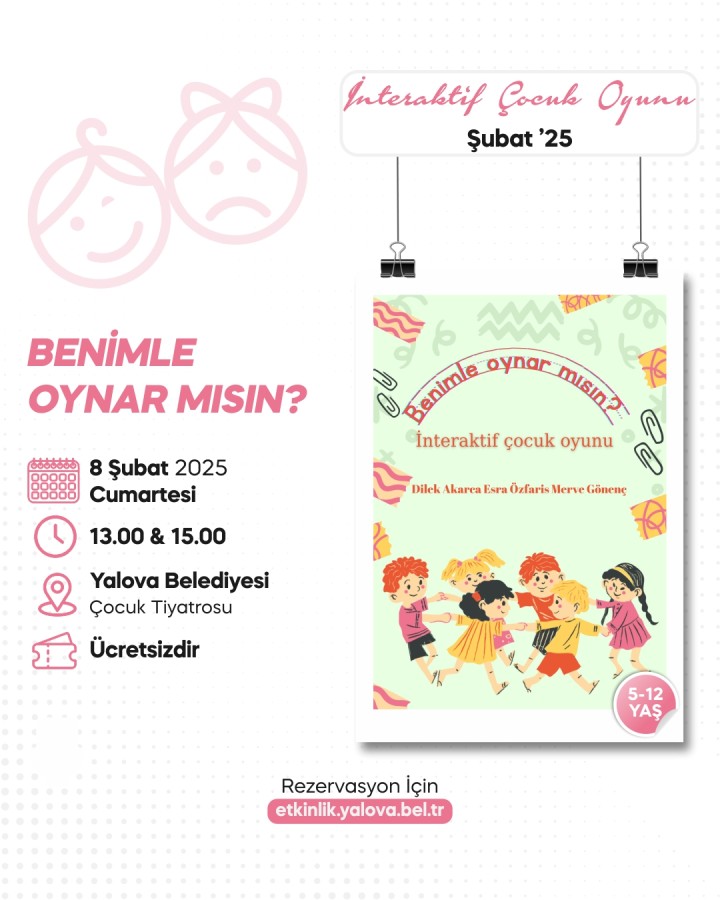 ÇOCUKLARA ÖZEL İNTERAKTİF ÇOCUK OYUNU