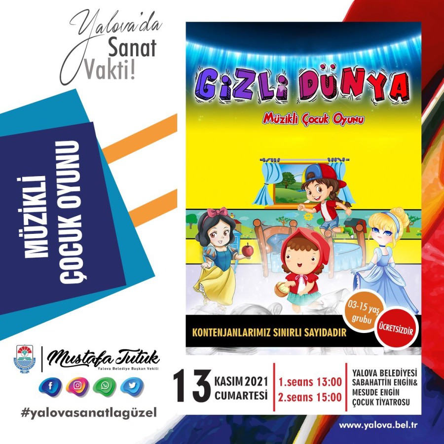 CUMARTESİ GÜNÜ YALOVA’DA ÇOCUKLARIN GÜNÜ