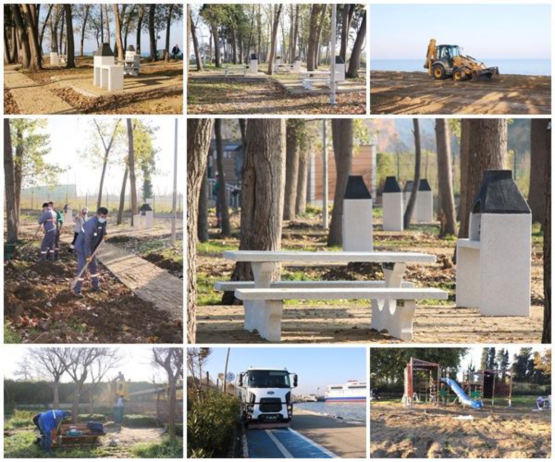 DOĞU SAHİL BANDINDA İLK ETAP ÇALIŞMALARI BİTTİ