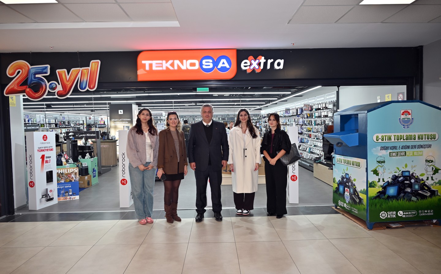 DÜNYA E-ATIK GÜNÜ'NDE TEKNOSA İŞBİRLİĞİYLE YOĞUN KATILIMLI ETKİNLİK