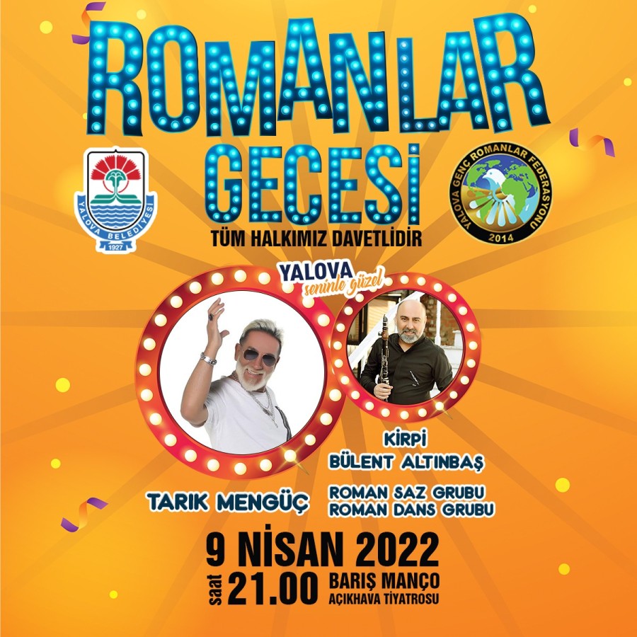 DÜNYA ROMANLAR GÜNÜ YALOVA’DA KUTLANACAK