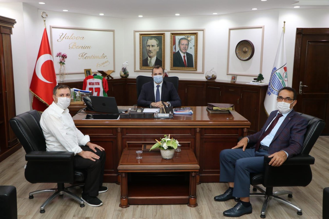 FEDERASYON BAŞKANINDAN BAŞKAN VEKİLİ TUTUK’A ZİYARET