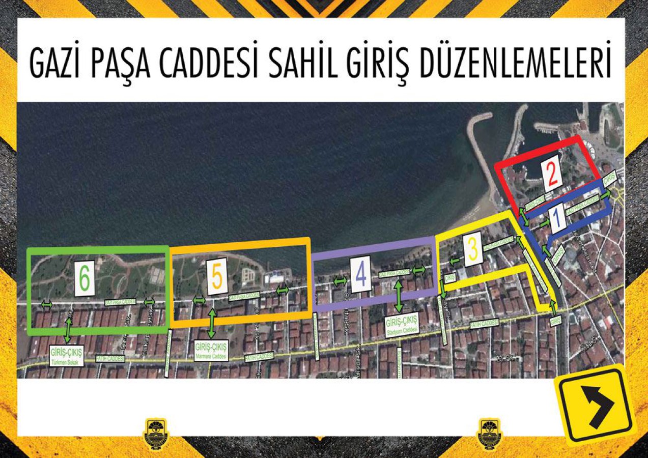 GAZİPAŞA CADDESİNE YENİ OTOMASYON SİSTEMİ