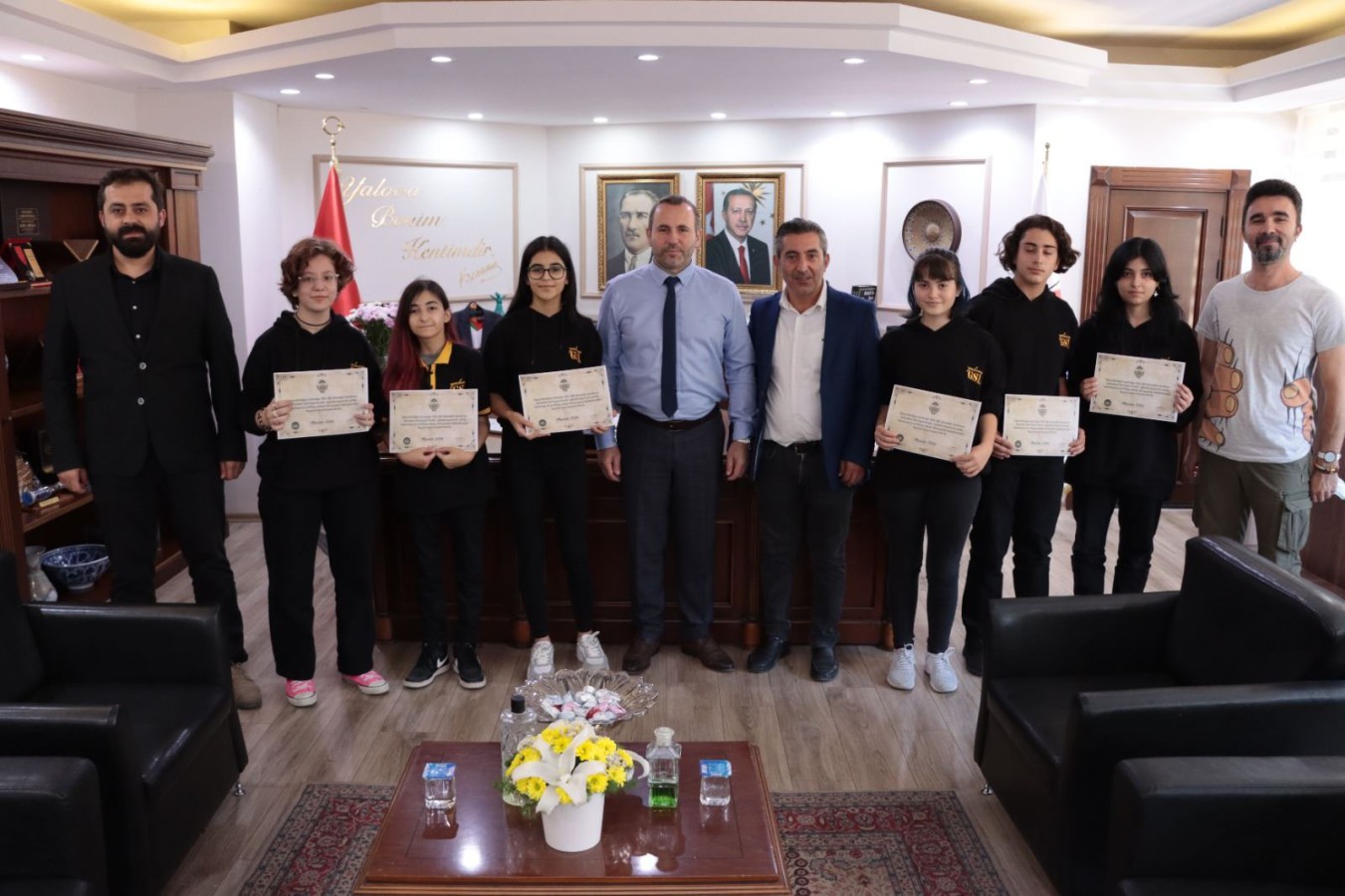 GENÇ MÜTEFERRİKALAR YALOVA’DA YETİŞİYOR