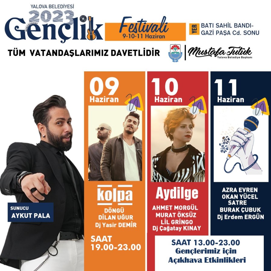 GENÇLİK FESTİVALİ GENÇLER İÇİN BAŞLIYOR