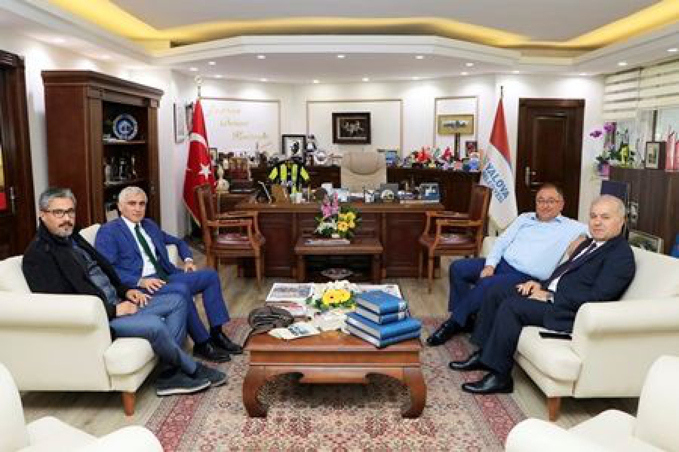 GENEL BAŞKAN’DAN BAŞKAN SALMAN’A ZİYARET