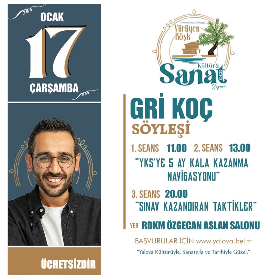 GRİ KOÇ YALOVALILARLA BULUŞUYOR