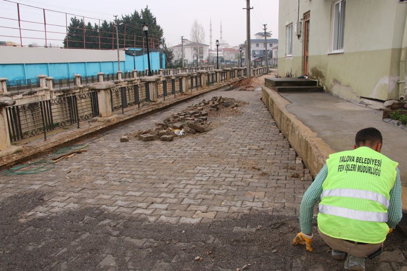 HER İKİ SOKAKTA ÇALIŞMALARDA SONA GELİNDİ