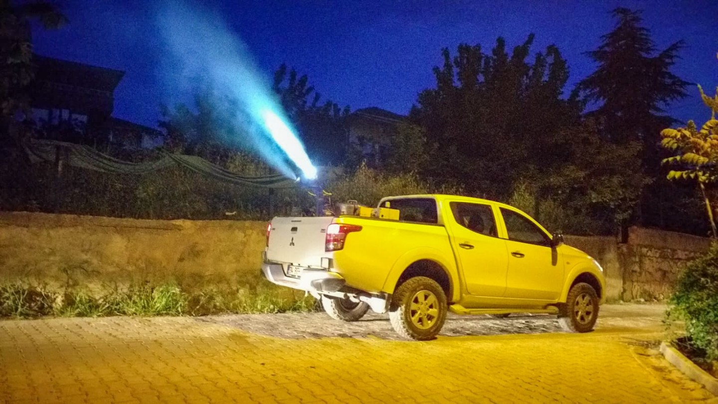 İLAÇLAMA ÇALIŞMALARI HAVALARIN ISINMASIYLA BİRLİKTE BAŞLADI