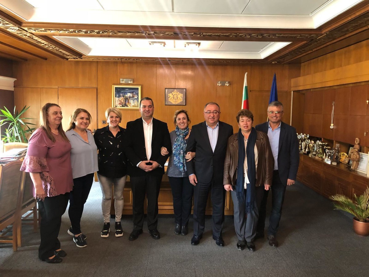 İLK RESMİ ÜST DÜZEY ZİYARETLERİ BAŞKAN SALMAN YAPTI