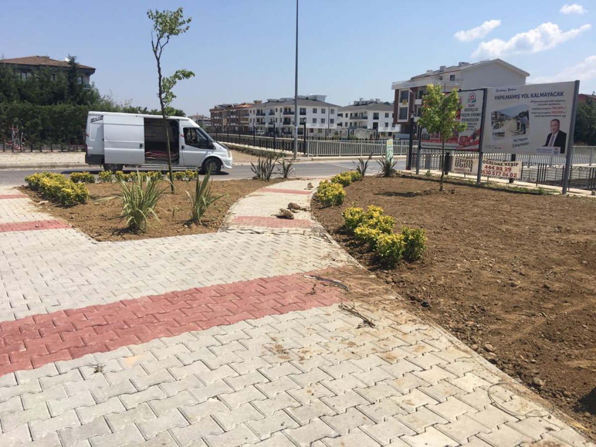 ISLAH ÇALIŞMALARI SONRASINDA ÇEVRE DÜZENLEMESİ TÜM HIZIYLA SÜRÜYOR