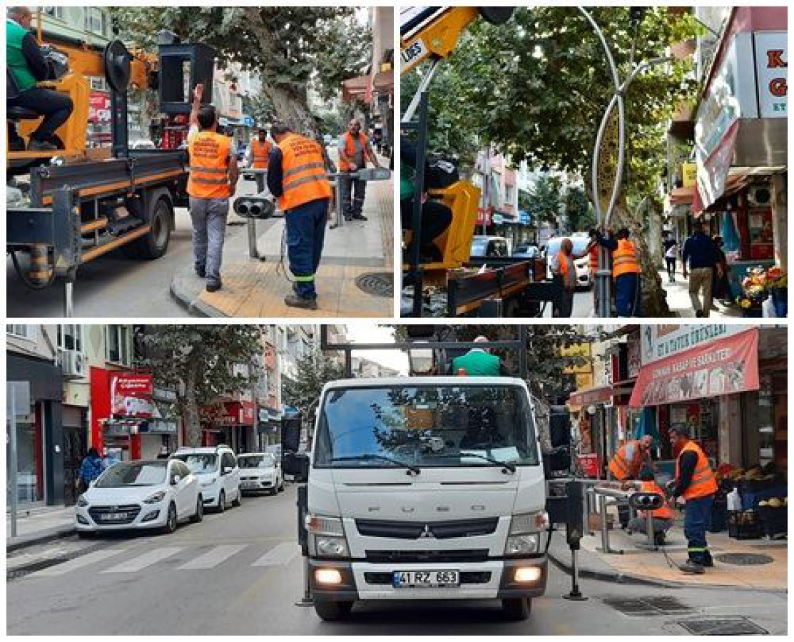 İSTANBUL CADDESİ’NDE AYDINLATMA ÇALIŞMALARI BAŞLADI