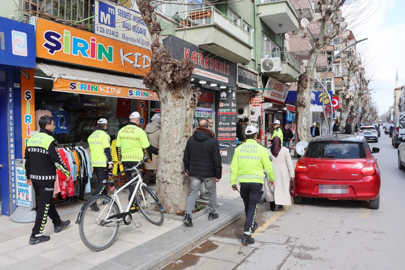İSTANBUL CADDESİNDE ORTAK DENETİM GERÇEKLEŞTİRİLDİ