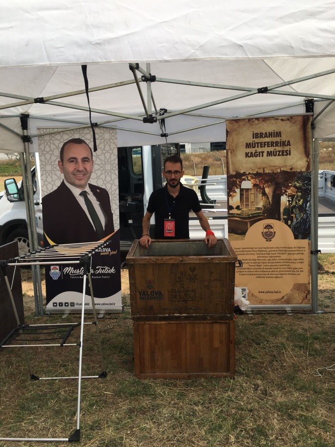 KAĞIT MÜZESİ BURSA ARKEOFEST’TE TANITILDI